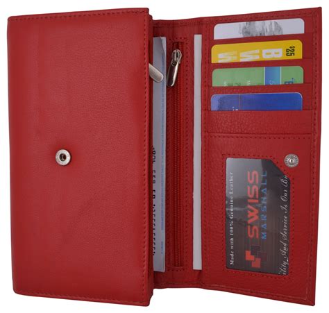 rfid blocking leather wallet